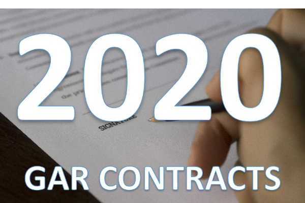 2020 GAR Contract Updates