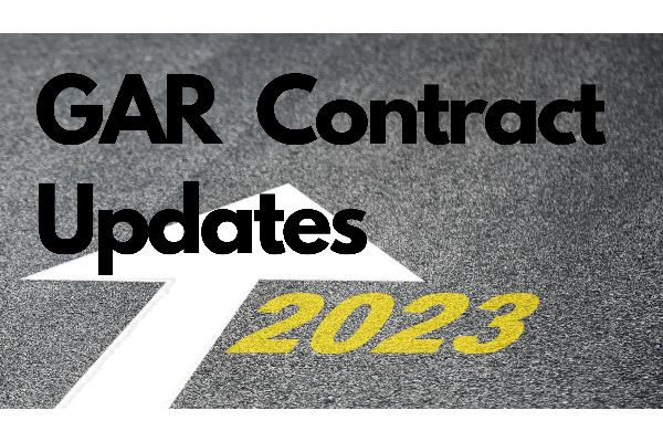 2023 GAR Contract Updates in Georgia