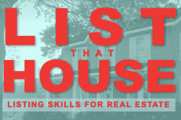 3 Hour Real Estate CE Class - List That House